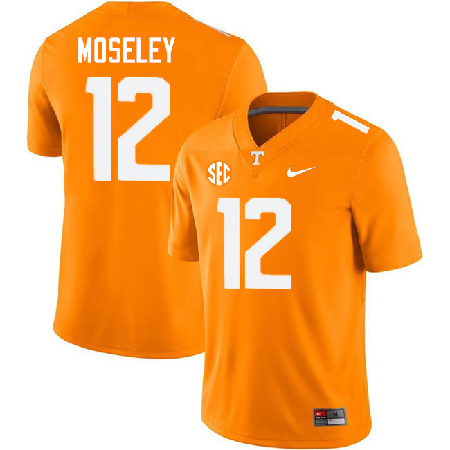 Emmanuel Moseley Tennessee Jersey,Tennessee Volunteers #12 Emmanuel Moseley College Jersey-Orange